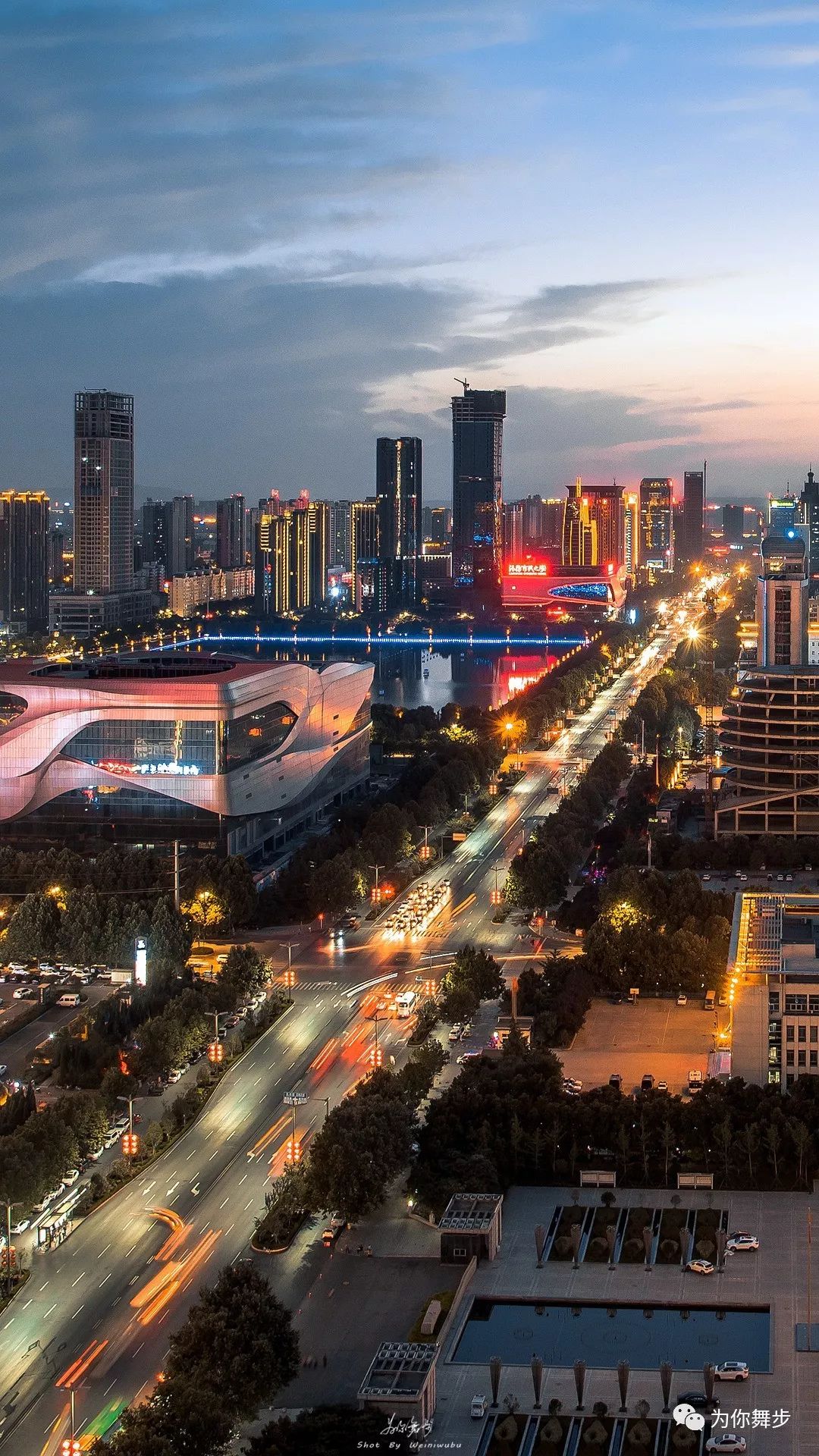 洛阳夜景真实图片