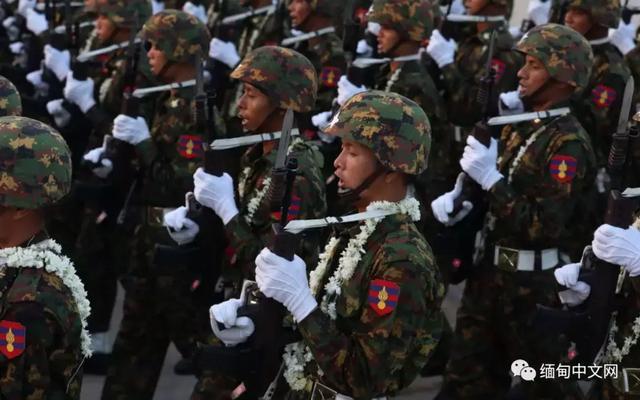 缅甸建军节图片