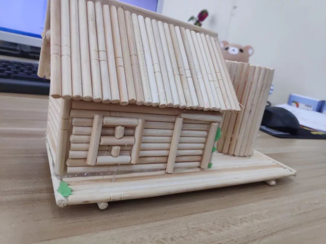 筷子做简单房子45根图片