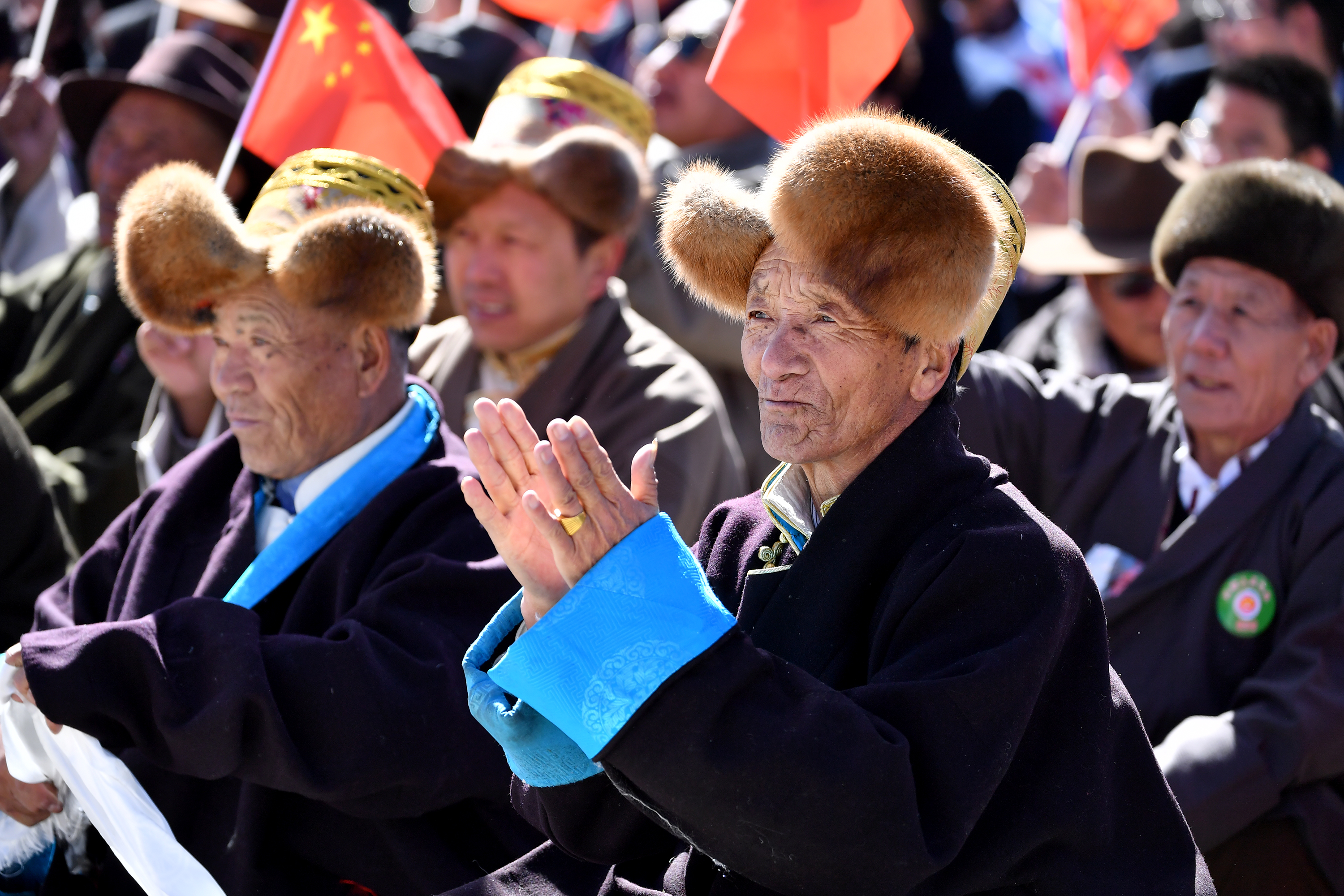 庆祝西藏民主改革60周年大会在拉萨举行