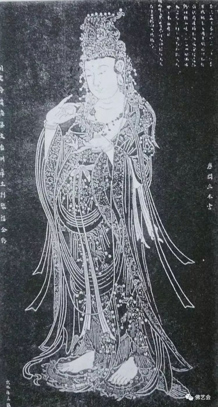 就拿观音绘画来讲,隋唐的敦煌壁画和吴道子,阎立本等画家基本上画的是