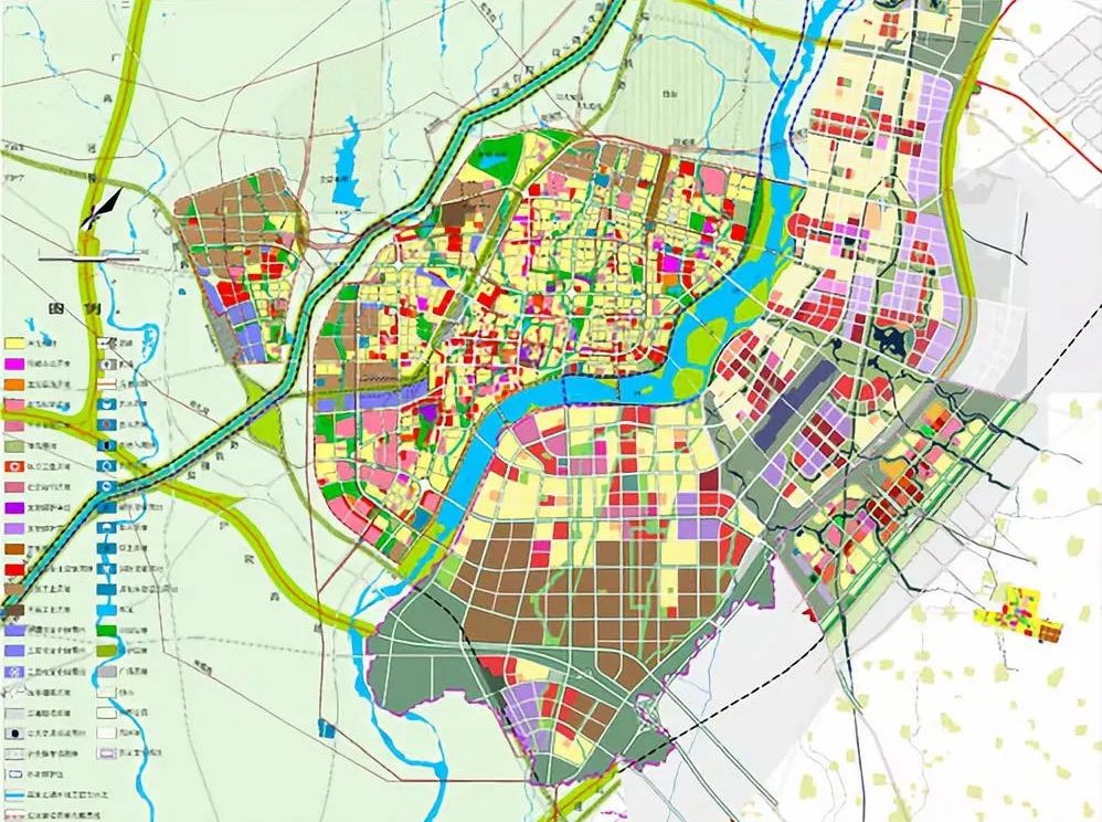 南阳城市总体规划图图片