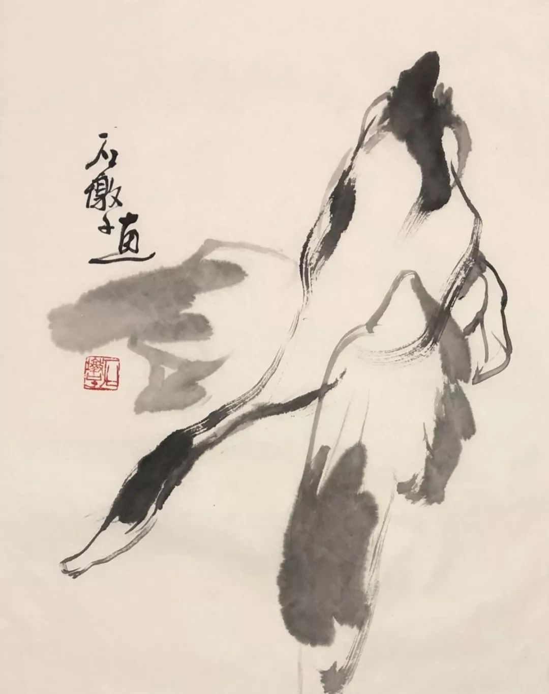 画家石墩子国画图片图片