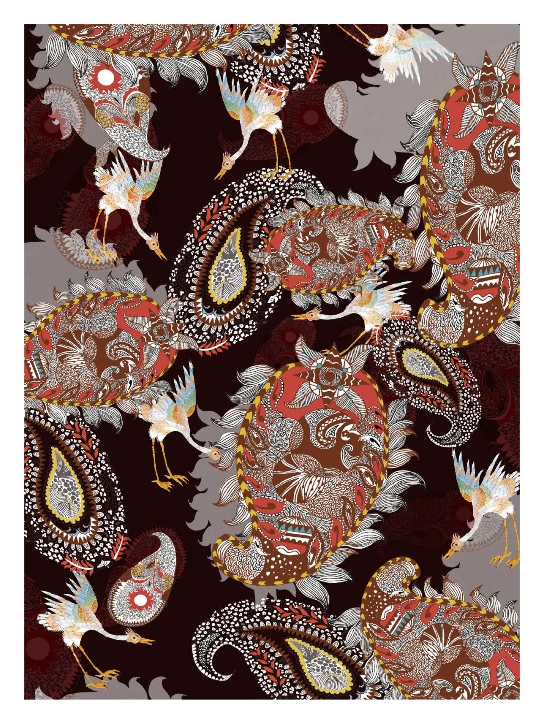 震泽丝绸杯·第三届中国丝绸家用纺织品创意设计大赛最佳传统纹样表现