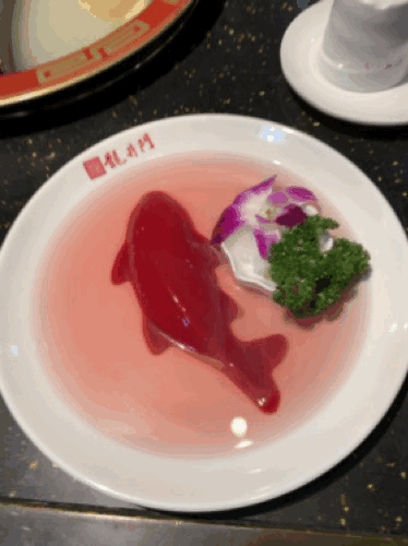 锦鲤gif红色锦鲤动态图片
