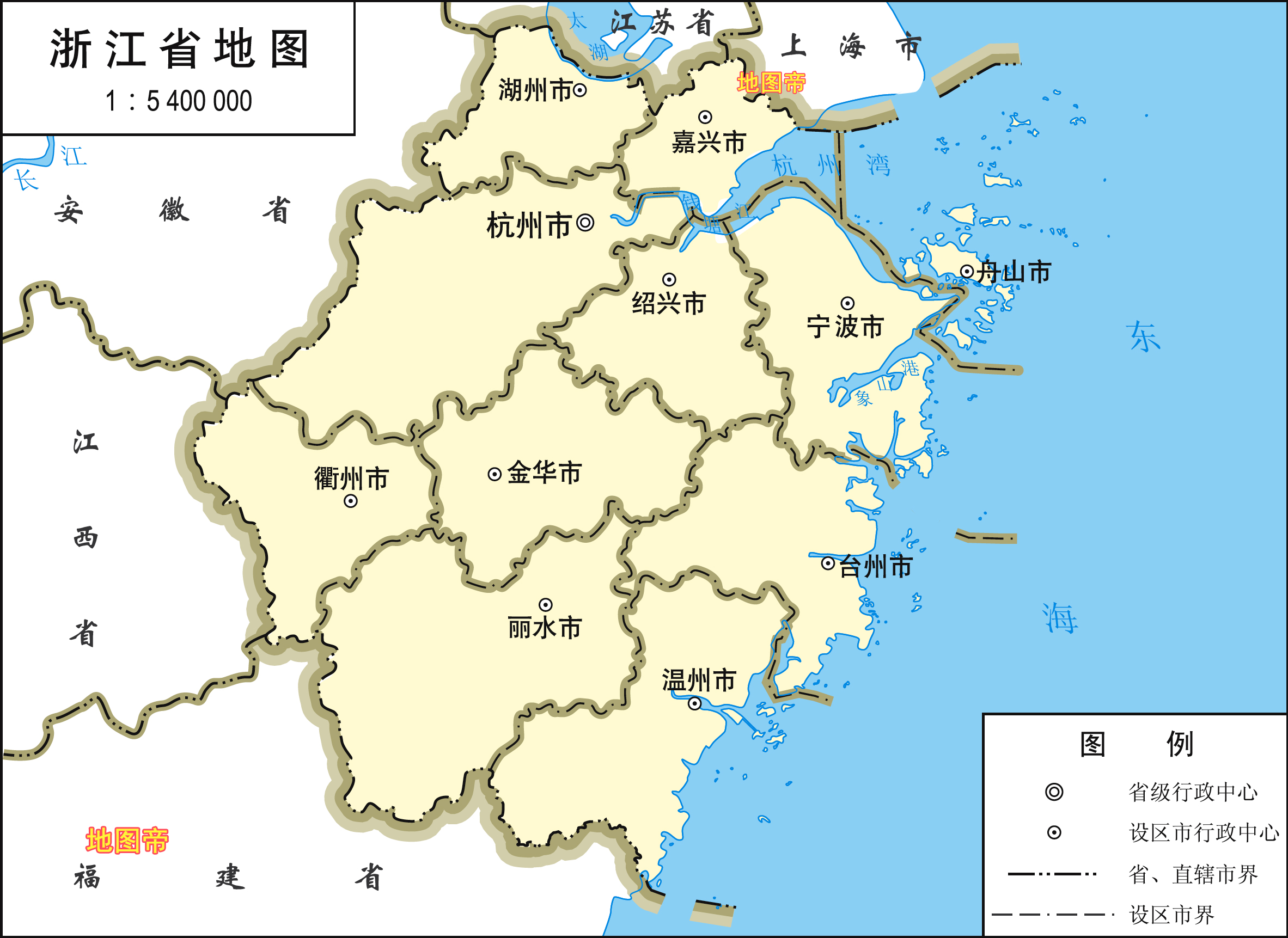 台州市地图全图高清晰图片