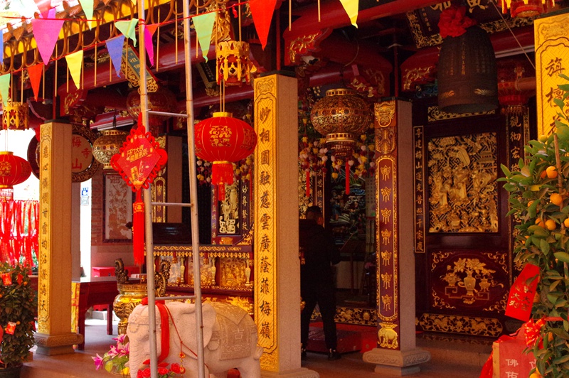 烟雨江湖泉州寺庙图片