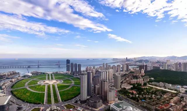 貝殼館外景,漫步世紀足印,隨後車覽素有大連情人路之稱的【濱海路】