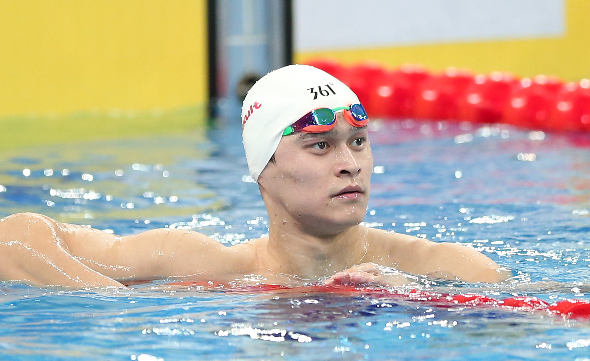游泳丨全国游泳冠军赛:孙杨1500米自由泳预赛第一