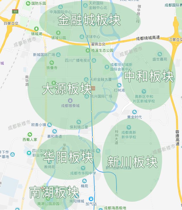 城南购房必存新川板块最全房价地图这条路两边完全不一样