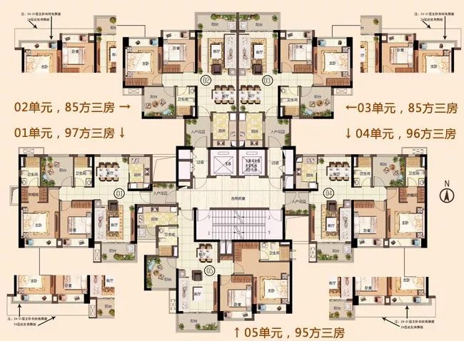 视频看房:合景天銮,北滘新城豪宅新贵_户型