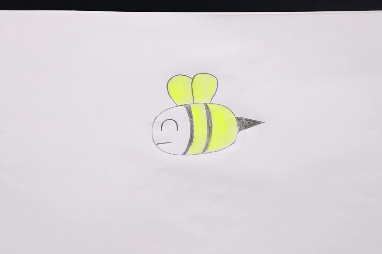 教你学画小蜜蜂一看就会适合零基础和小朋友简笔画教程