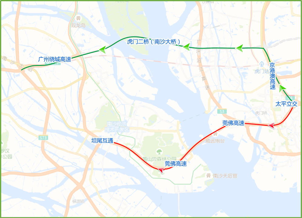 青岛绕城高速图片