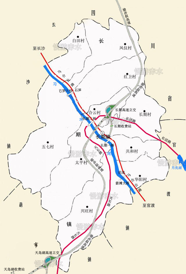 中赤高速路线图图片