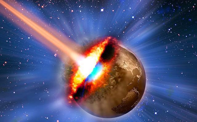铁球以光速撞击地球,能把地球洞穿吗?地球会变成巨型核弹