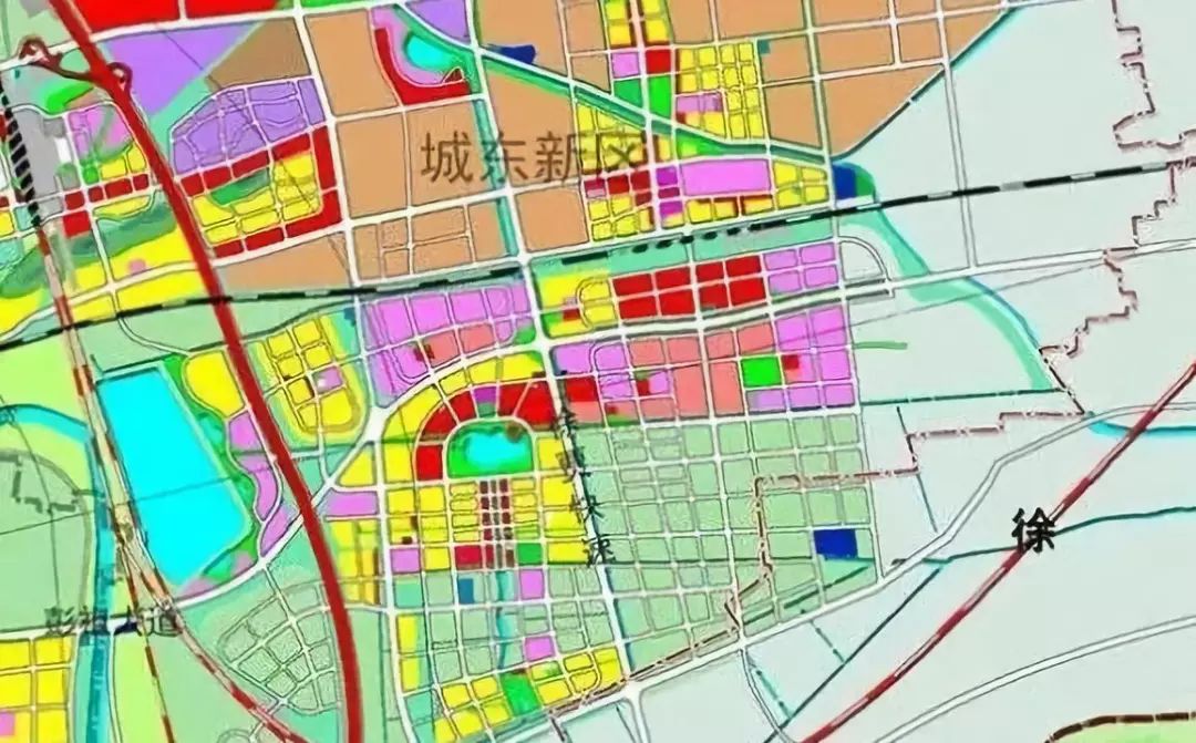 徐州东湖新城规划图出炉!具体位置,未来发展全在这里