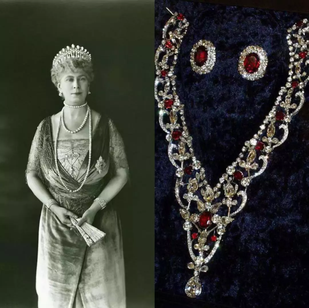 希腊王后安妮玛丽珠宝图片
