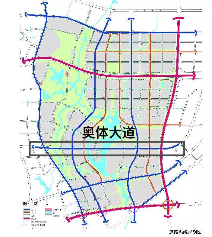 作为双中心之一的共青河新城片区的发展