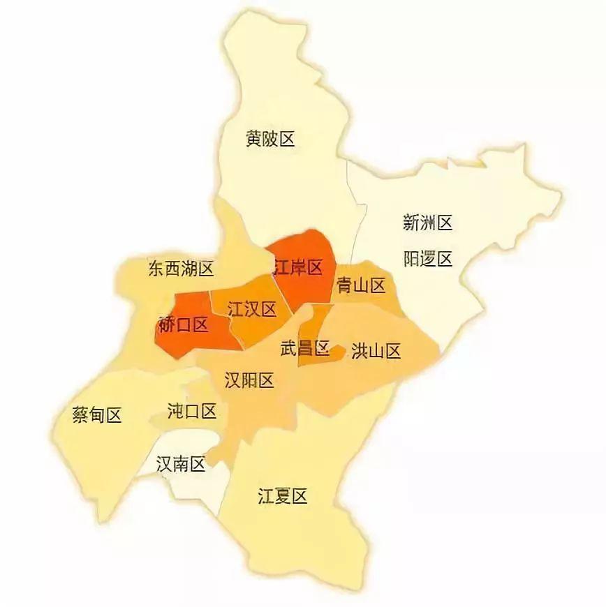 武汉市区多大图片