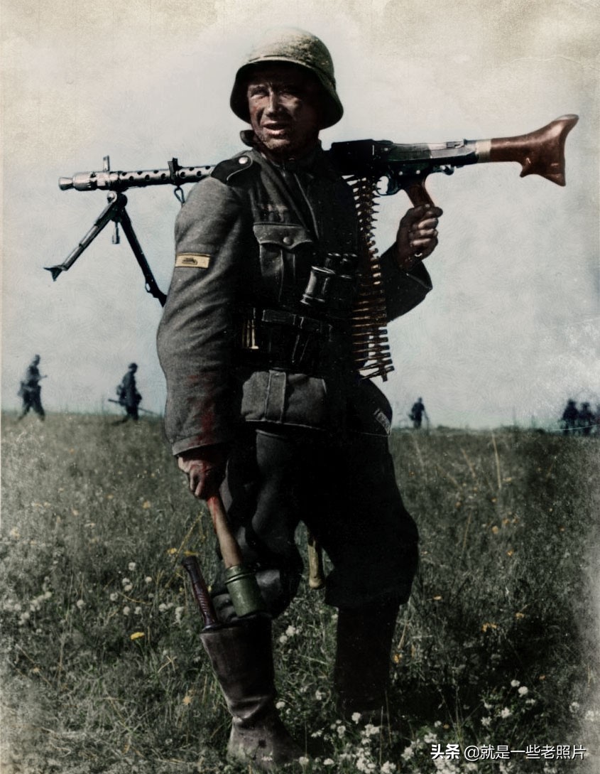 灰暗的战争,俄罗斯人后期上色修复的一组二战时期老照片
