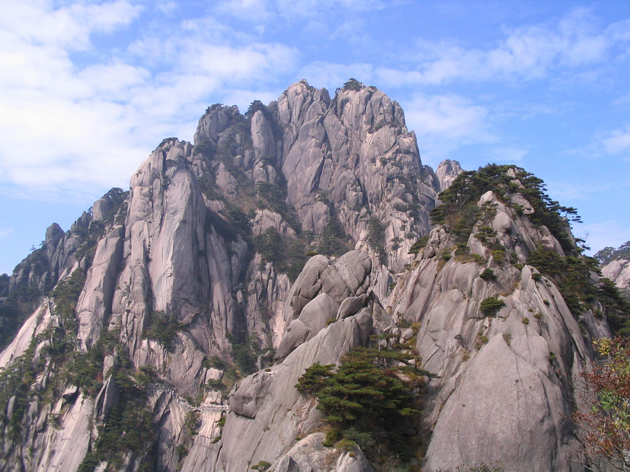 春遊黃山一見傾心暖春四月邂逅黃山奇景遇見蓮花峰