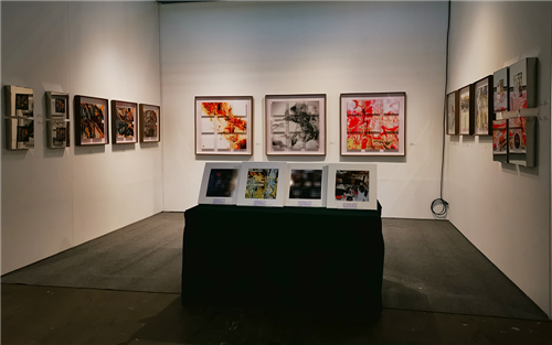 傅文俊的数绘摄影个展在2019年美国纽约AIPAD摄影大展上开展