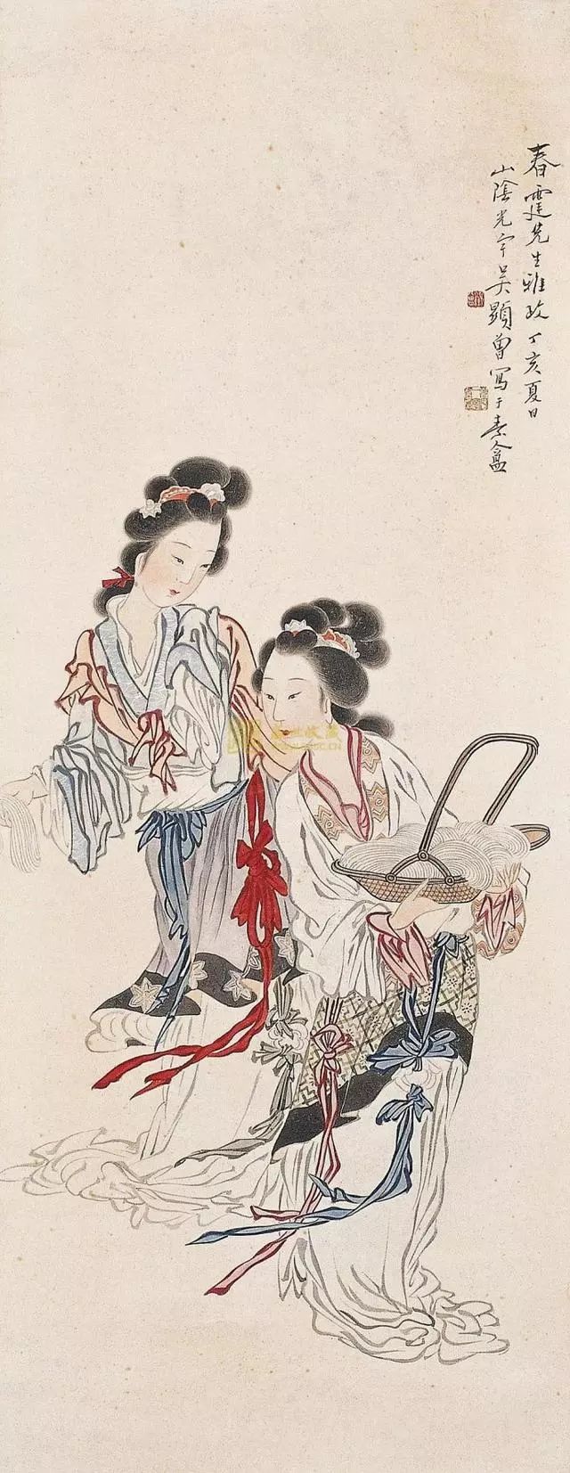 古代唯美經典仕女圖國畫欣賞