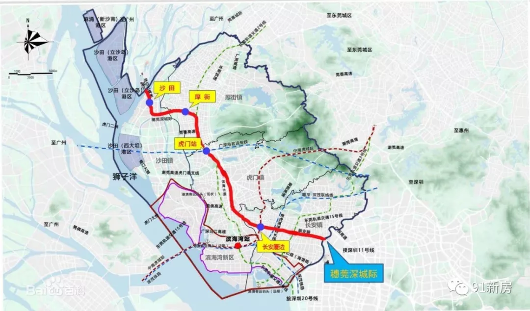 虎門濱海灣新區下一個深圳前海虎門濱海灣區未來規劃如何