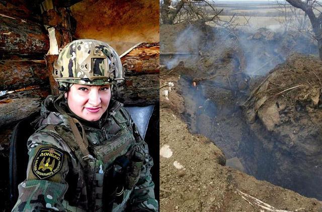 原创乌克兰英雄女机枪手阵亡现场曝光反抗俄军侵略标志性人物