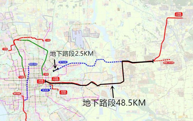地铁22号线平谷线通车时间确定通州及北三县将迎来大爆发