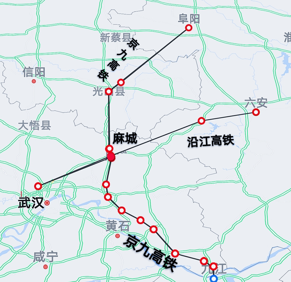 湖北这5个县市将喜提高铁枢纽站其中2个曾经是铁路盲点县