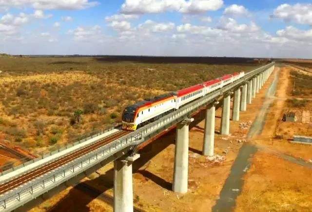 中国非洲高铁图片