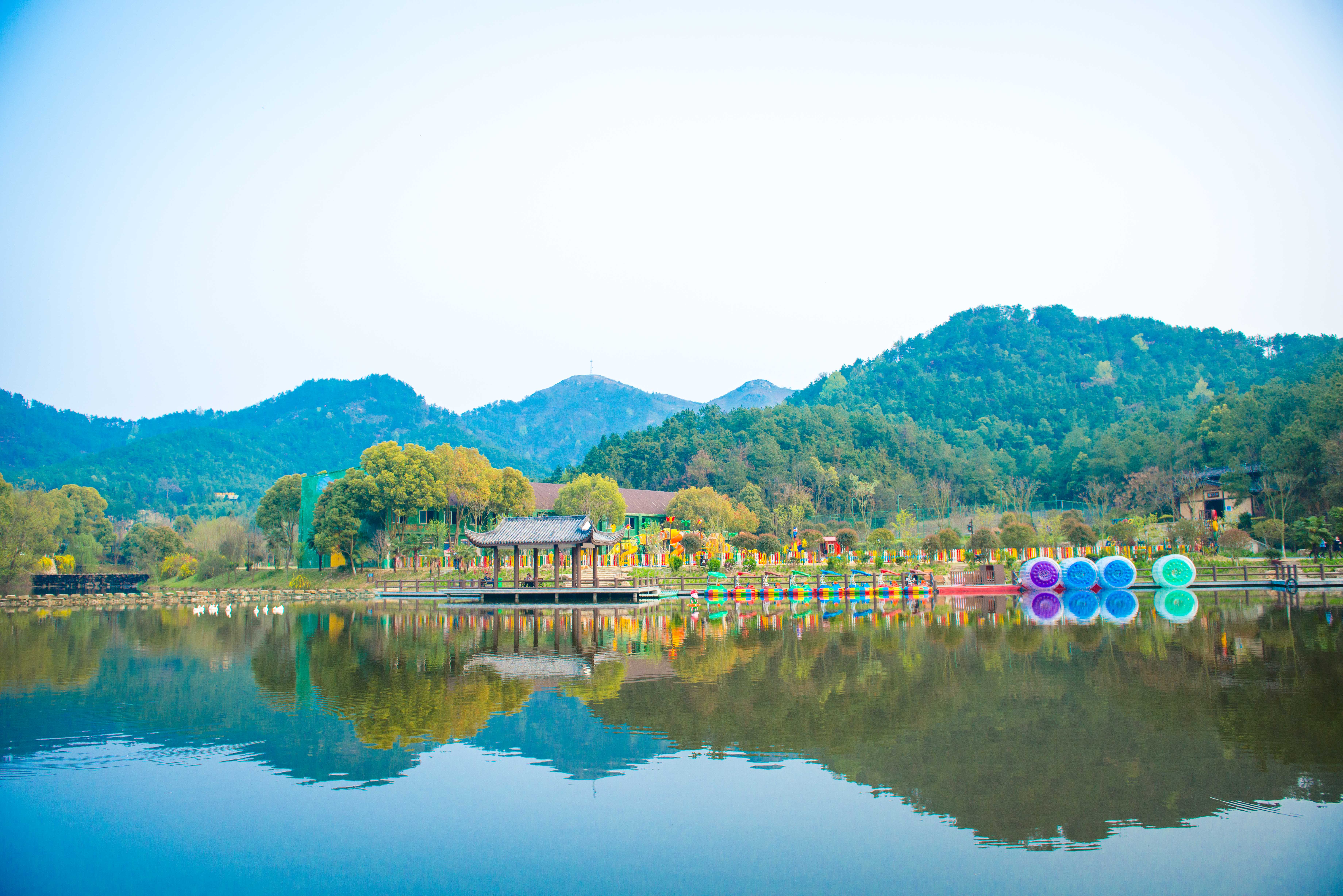 黄陂野村谷景区图片