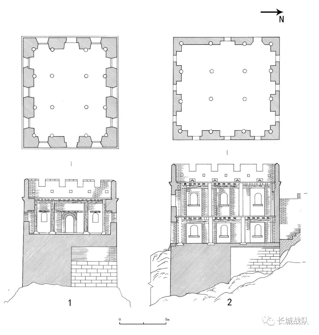 明長城磚砌空心敵臺類型與分期研究|張依萌