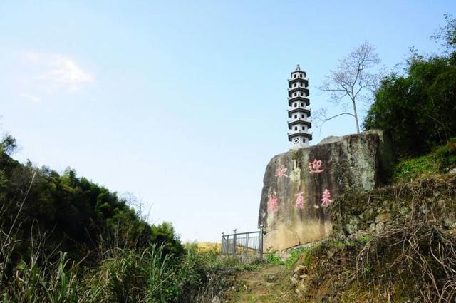 探村浙江宁海丨清潭古村,九龙抢珠螺蛳塔,清气长存尽忠潭