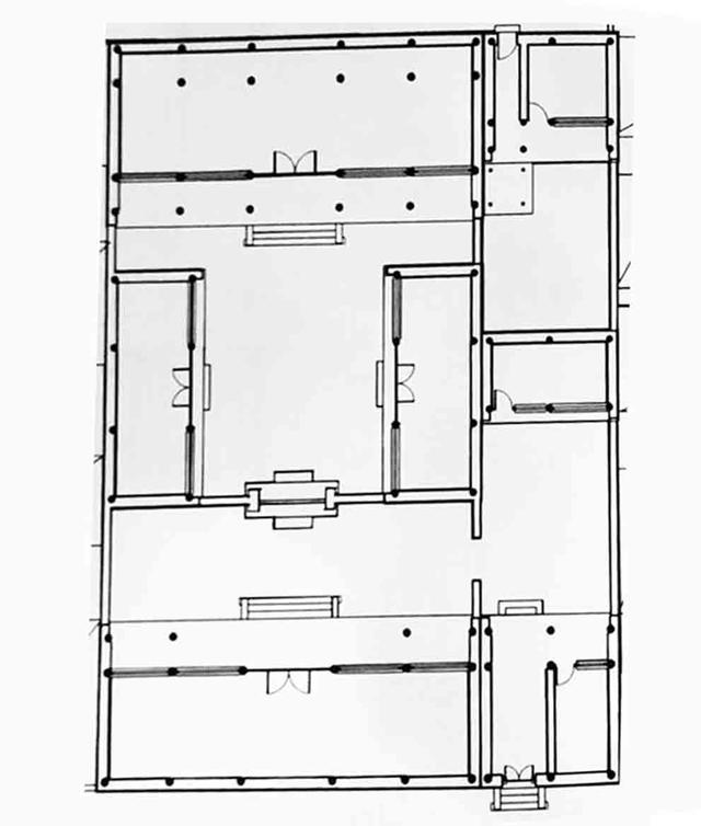 七进七出的院子平面图图片