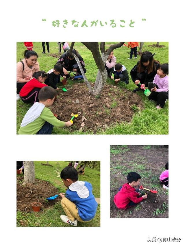 春日研學植新綠大中班年齡組萌動春天親子實踐活動