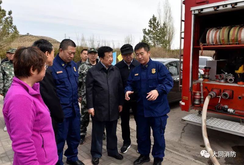 大同市委副书记,市长武宏文带队先后深入云冈区,左云县,广灵县,灵丘县