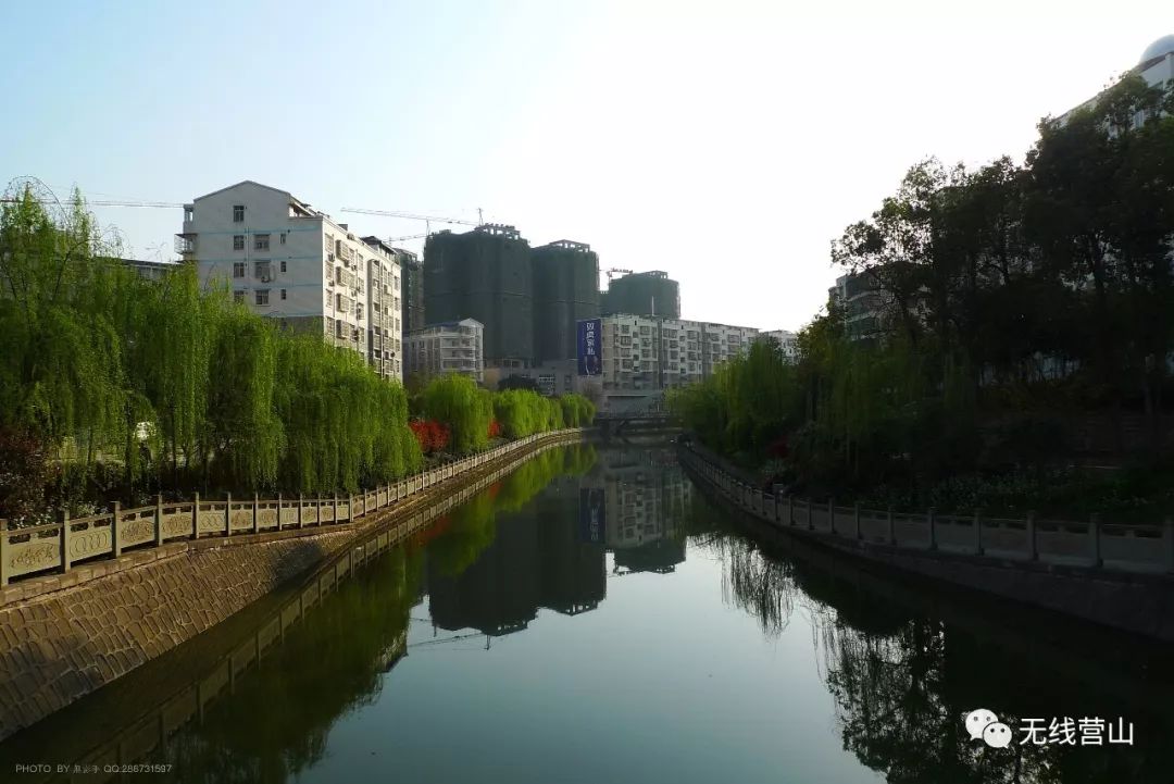 营山三级河长管河河道水清岸绿