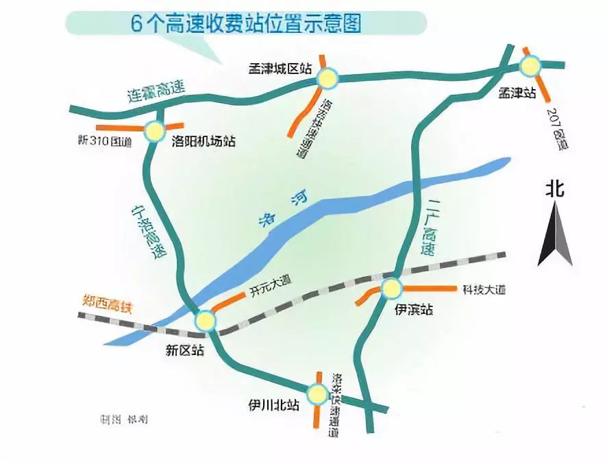 孟津收费站老照片)来源:综合河南高速公路发展有限责任公司,洛阳网