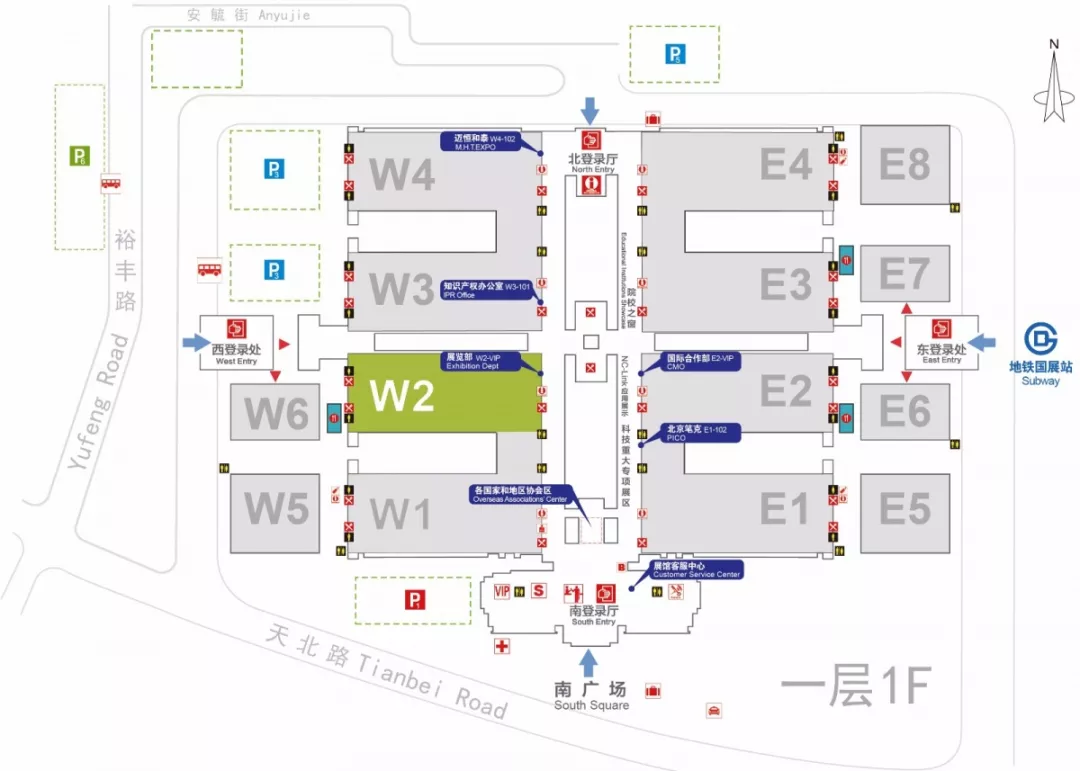 中国国际展览中心地图图片