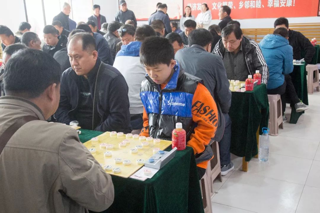 春暖花开!辛集市第三届范家庄杯象棋赛开赛