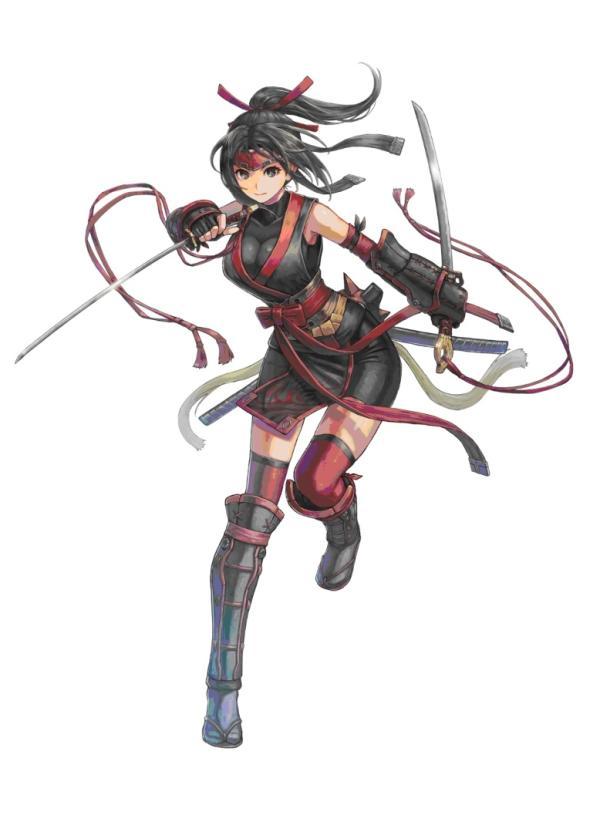 性感疾風女忍者出擊3d動作遊戲dualblade2019年中推出