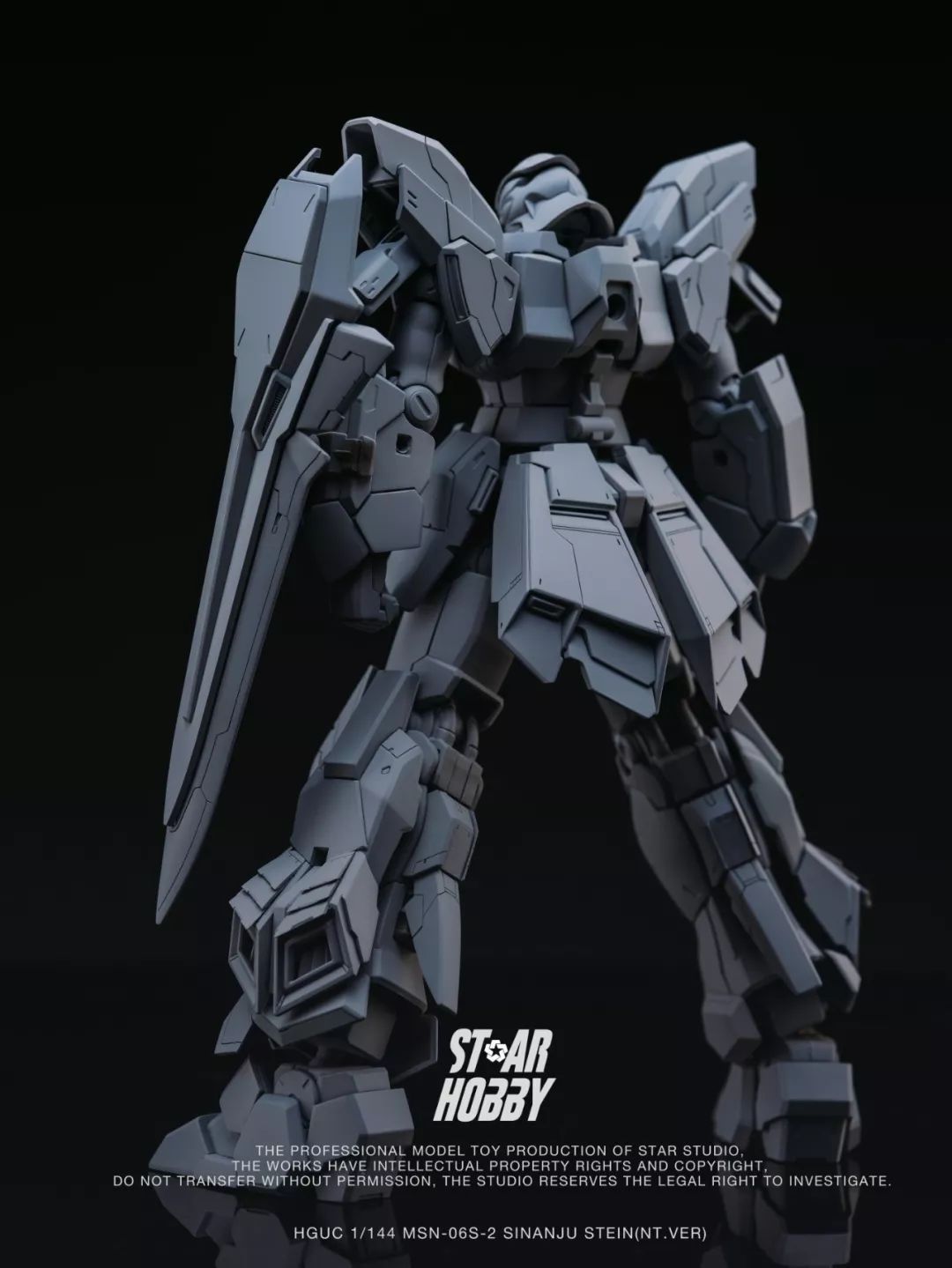 hguc1144新安洲原石的刻線細節不夠看不行就上改件