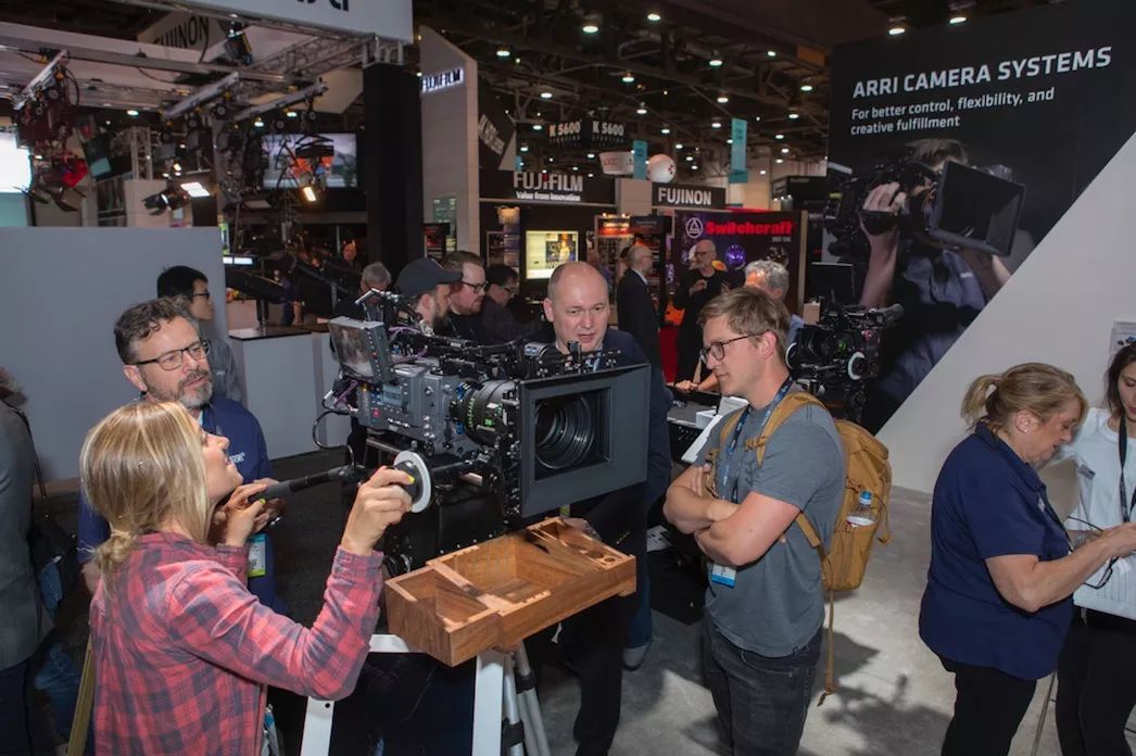 NAB 现场 ARRI 展台实时转播