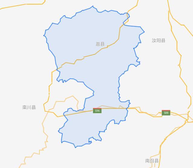 河南省一个县,人口超60万,因为一座山而得名!