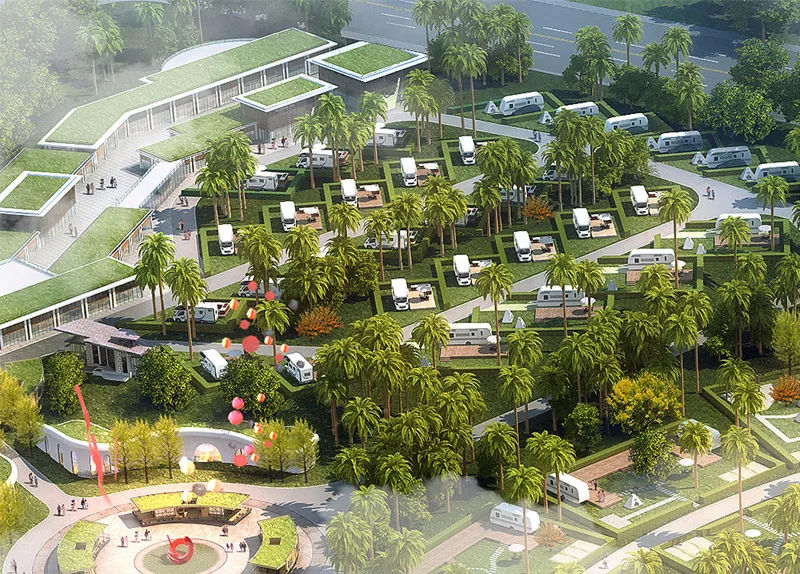 四川·峨眉山市·峨秀湖国际房车度假营地概念规划