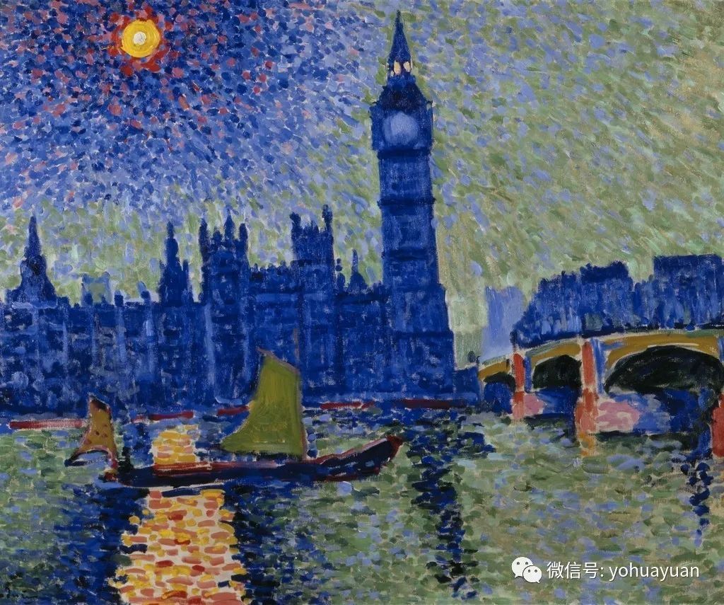 油画风景欣赏安德烈德朗