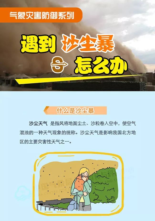 【图解】遇到沙尘暴怎么办?