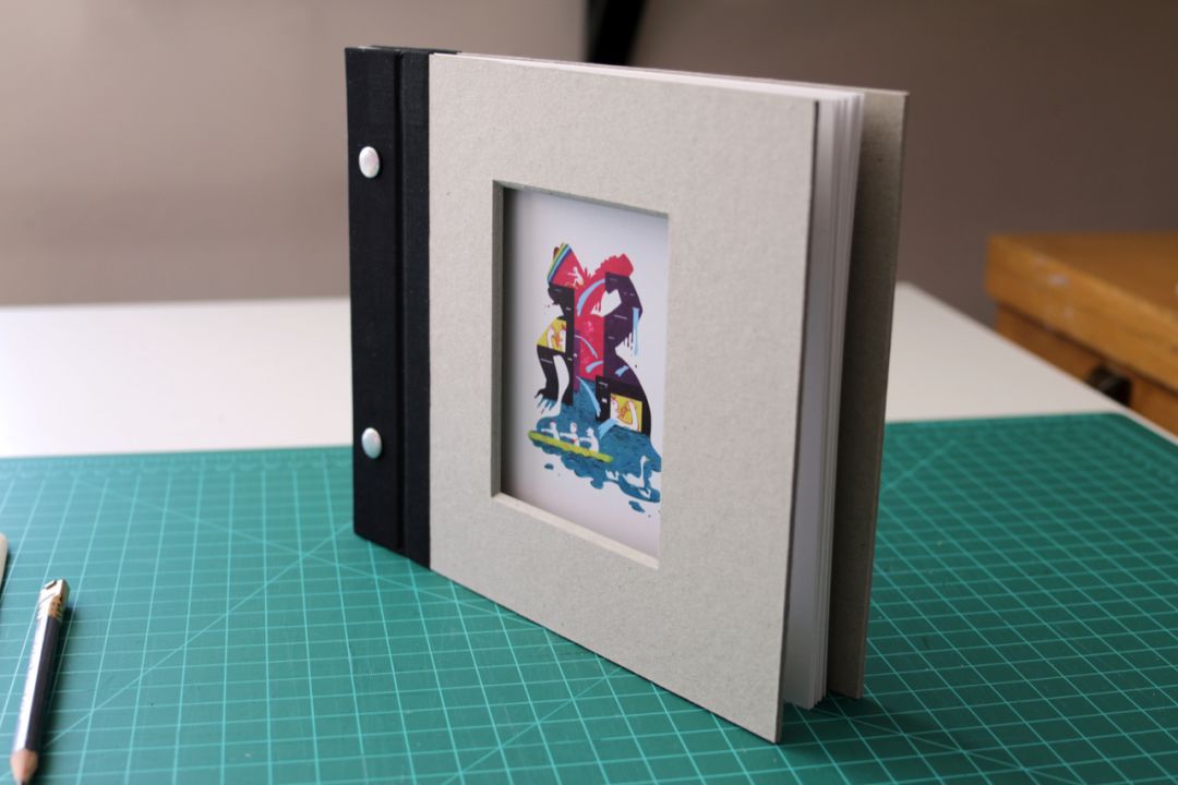 手工书装帧入门图解螺丝装订法